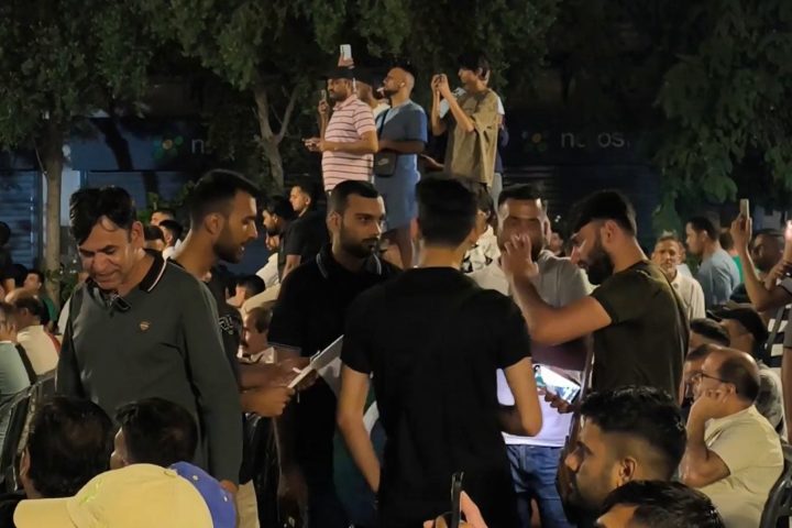 Πακιστανοί γιορτάζουν την Ημέρα Ανεξαρτησίας στην Αθήνα.