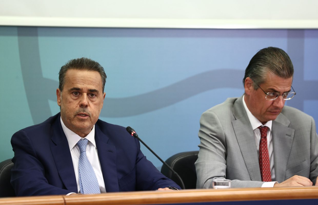 Εικόνα από τις πυρκαγιές στην Αττικοβοιωτία.