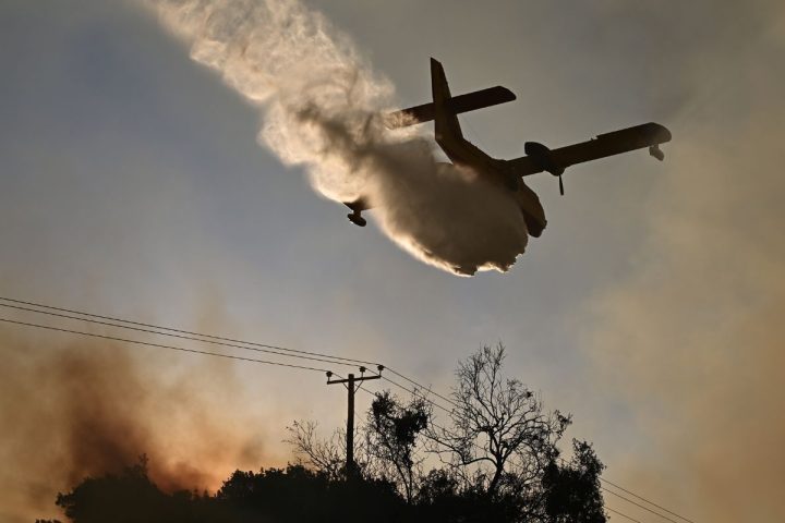 Πυρκαγιά σε δασική έκταση στην Θεσσαλονίκη