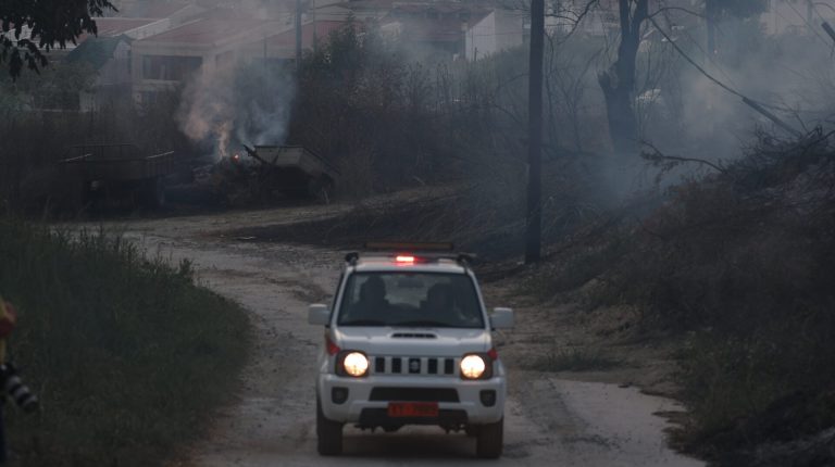 Χάρτης με τις περιοχές που αναμένεται να επηρεαστούν από τους ισχυρούς ανέμους